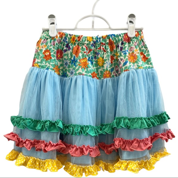 Matilda Jane Field Of Flowers Skirt 10 NWT - Picture 2 of 3